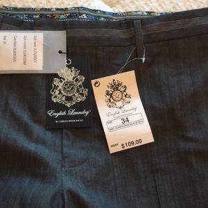 English Laundry Alexander grey slacks